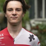 Une belle étape pour Mauro Schmid KEYSTONE/ENNIO LEANZA